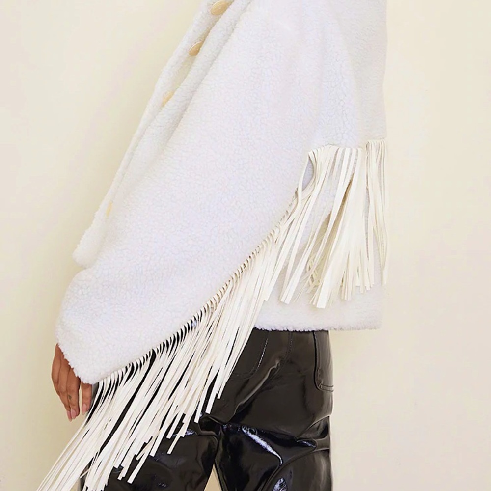 Furry Fringe Jacket